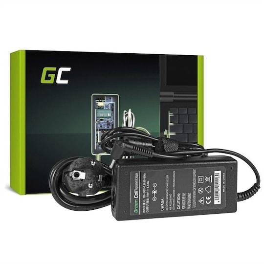 Green Cell lader / AC Adapter til Asus 65W / 19V 3.42A / 4.0-1.35mm |  Elgiganten