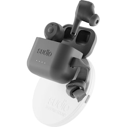 Sudio Ett bundle med true wireless in-ear høretelefoner (sort)