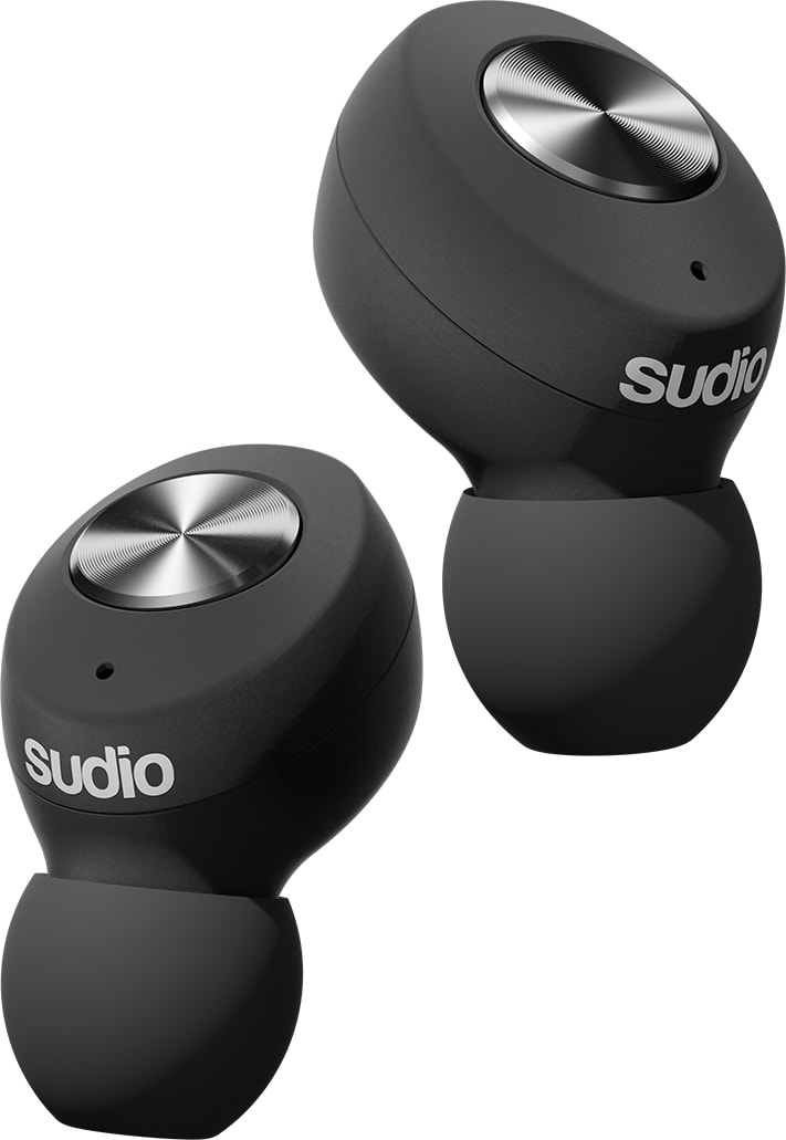 Sudio Tolv trådløse in-ear hovedtelefoner (sort) | Elgiganten