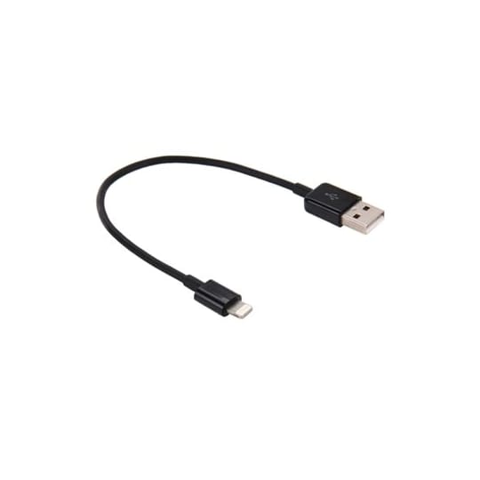 Brun Velkommen Gå glip af USB-kabel til Lightning - Kort Model - Sort | Elgiganten
