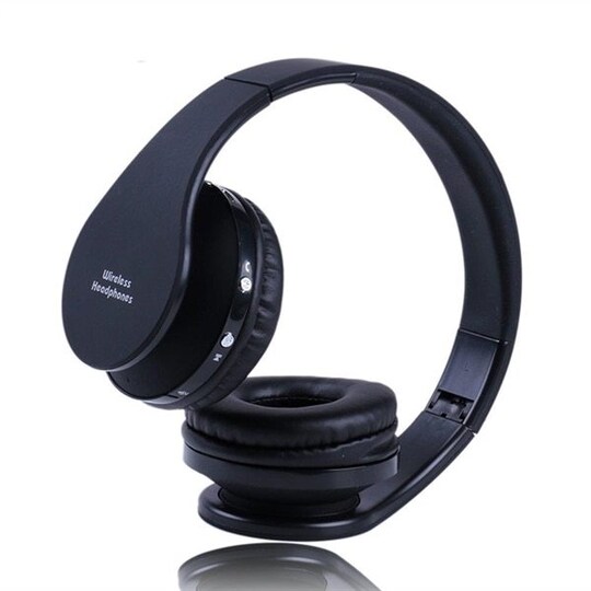 Kraftfuldt Bluetooth Stereoheadset Sammenklappelig - Sort | Elgiganten