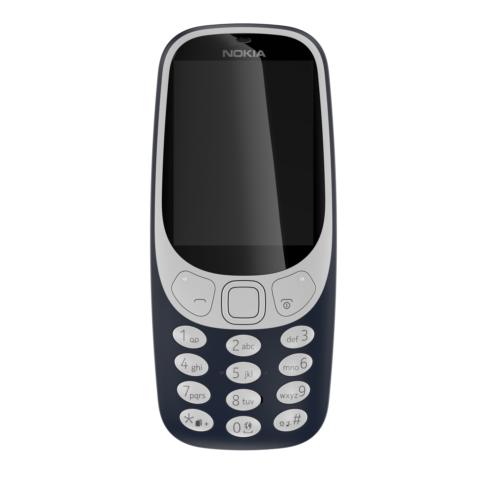 Nokia 3310 - mørkeblå - Kun 2G | Elgiganten