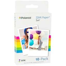 Polaroid ZINK Zero-Ink papir 3" x 4" (10 pakke)