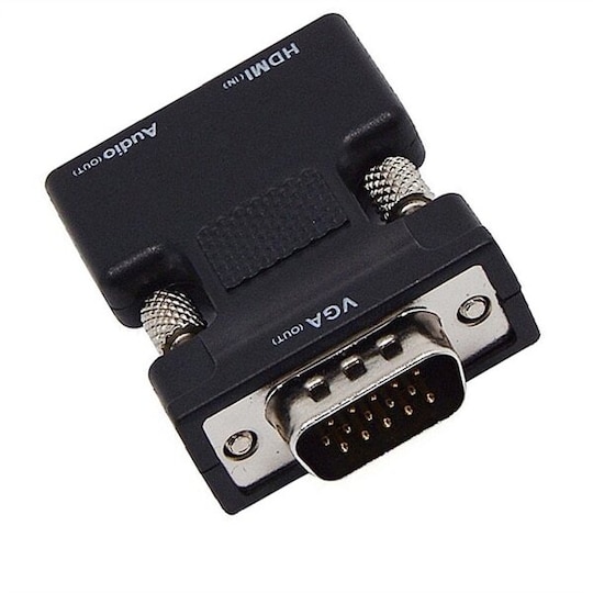 HDMI Hun til VGA+Lyd-Adapter | Elgiganten
