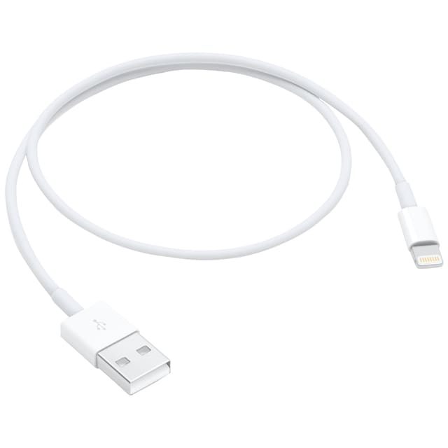 Apple Lightning til USB kabel (0,5 meter)
