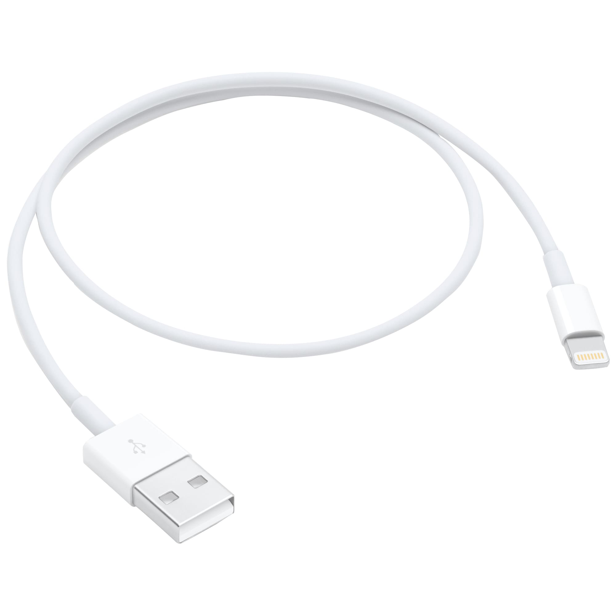 Apple Lightning til USB kabel (0,5 meter) - iPad og tablet tilbehør -  Elgiganten