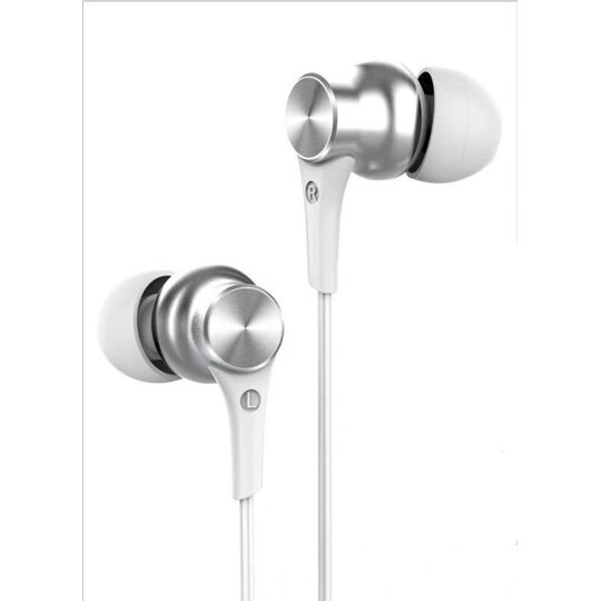 Kablet In-ear hovedtelefoner med mikrofon Hvid | Elgiganten