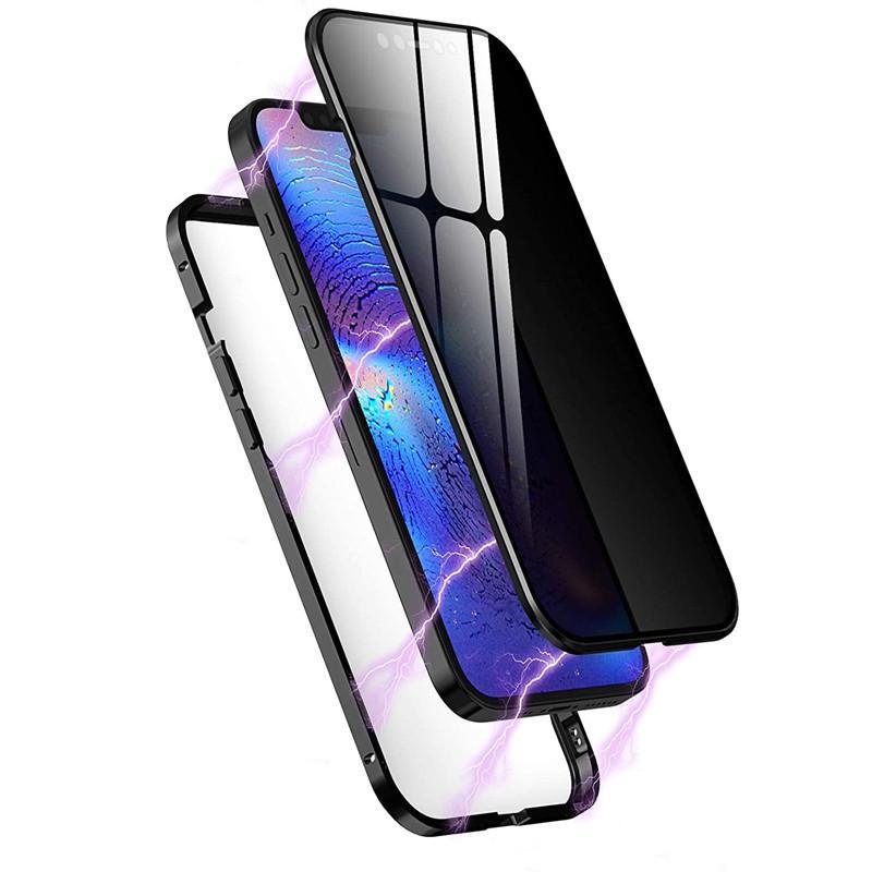 Magnetisk etui med beskyttelse af personlige oplysninger til iPhone 12 Pro  Max Black | Elgiganten