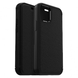 iPhone 12 Mini Etui Strada Series Shadow Black