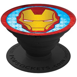 Popsockets greb til mobile enheder (Iron Man icon)