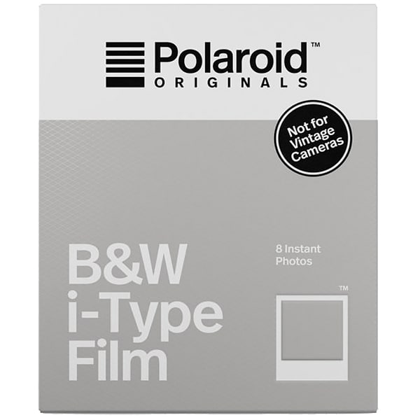 Polaroid Originals i-type sort-hvid film (8 ark) - Printerpapir og ...