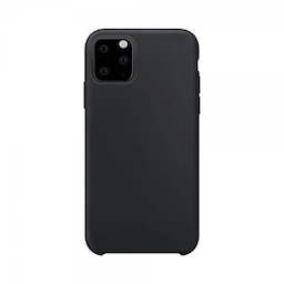 XQISIT iPhone 11 Pro Cover Silikoneei Sort