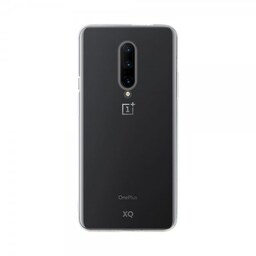 XQISIT OnePlus 7 Pro Cover Flex Case Transparent Klar