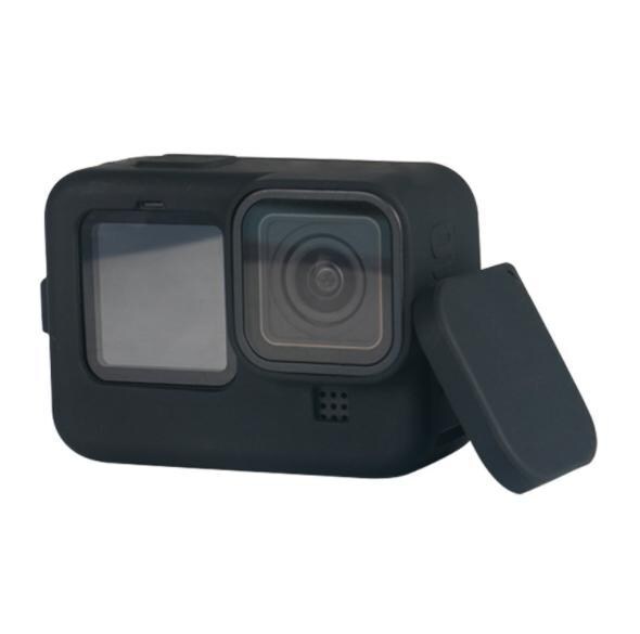 Silikone etui til GoPro Hero 9 med tilbehør sort - Action kamera -  Elgiganten