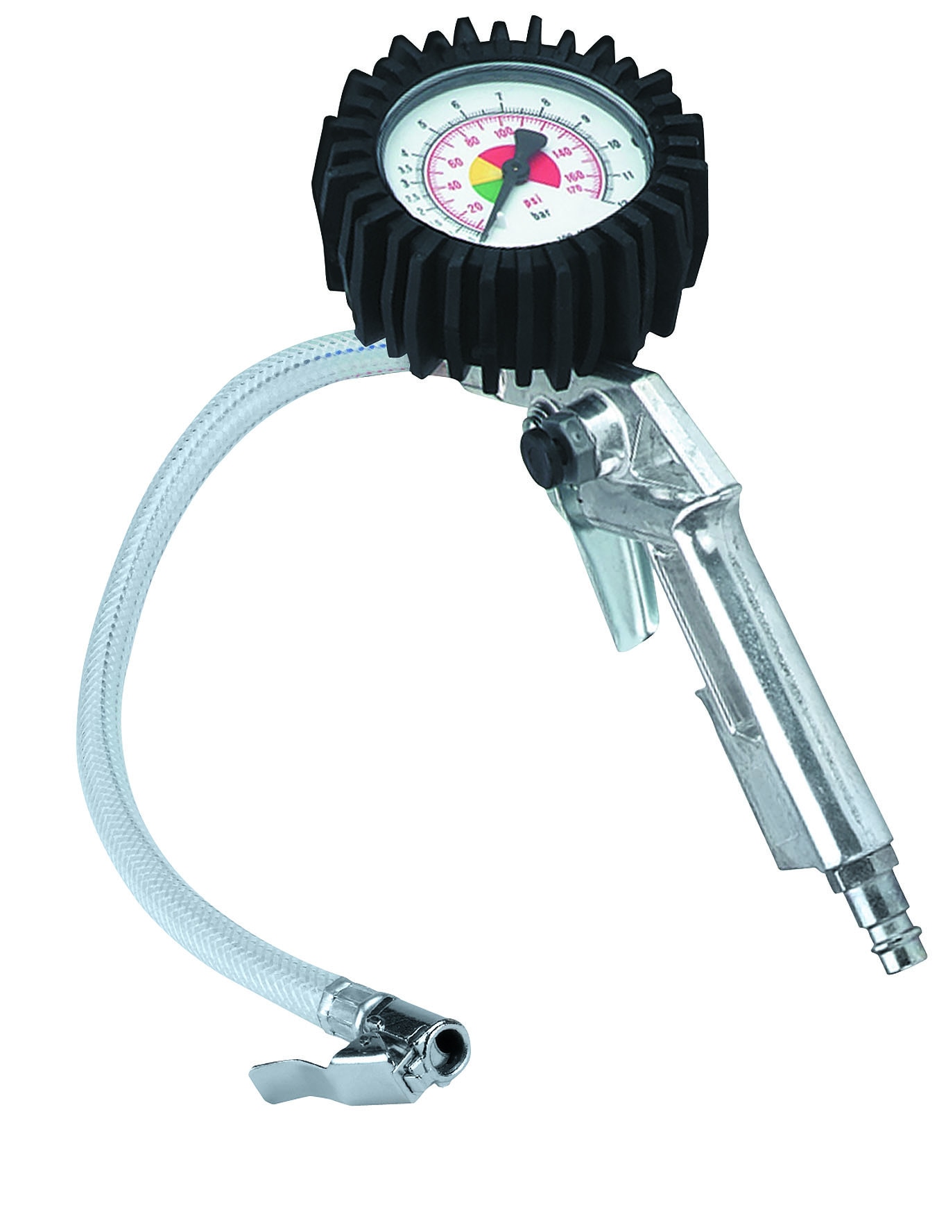 Dæktrykspistol med manometer til trykluft | Elgiganten