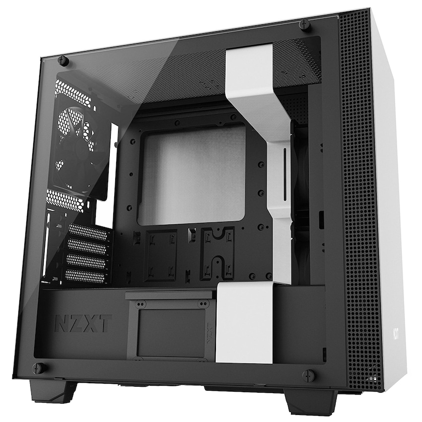 NZXT H400i Micro ATX PC-kabinet (mat hvid) | Elgiganten