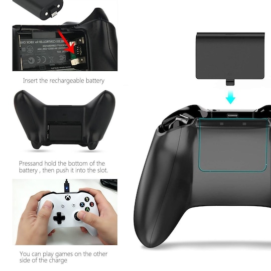 Batteri til Xbox One / One S / One X / Elite-controller | Elgiganten