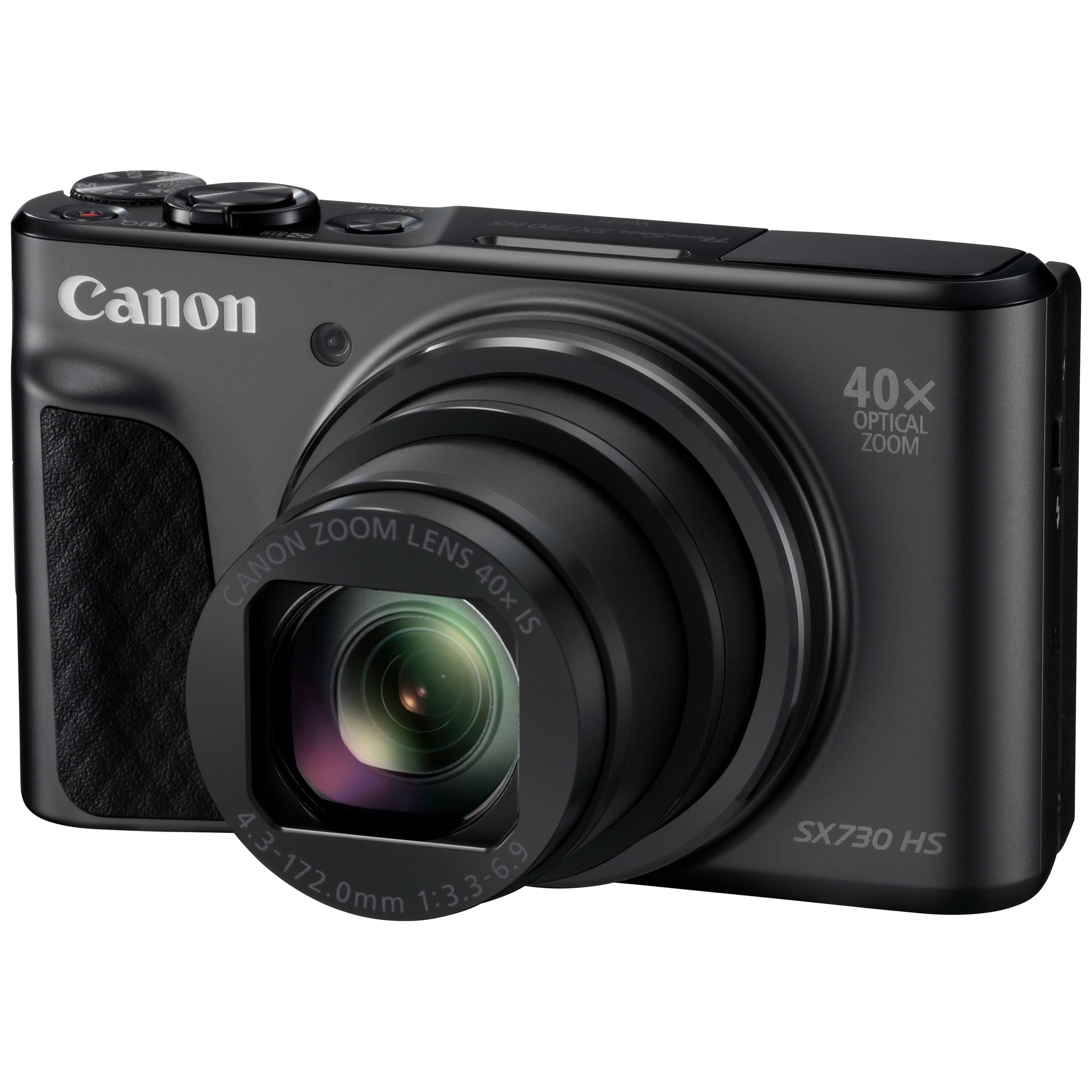 Canon PowerShot SX730 HS ultrazoom-kamera (sort) | Elgiganten