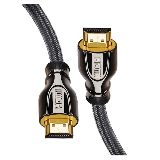 HDMI-kabel - Ultra HD 4K / 3D / HDMI 2.0 - Høj hastighed - 2 m | Elgiganten