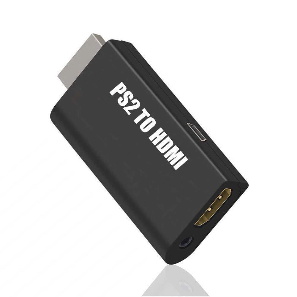 PS2 til HDMI-adapter med 3,5 mm lydudgang til HDTV/HDMI | Elgiganten
