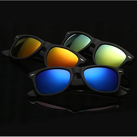 Polariserede solbriller UV400 Sort/blå | Elgiganten