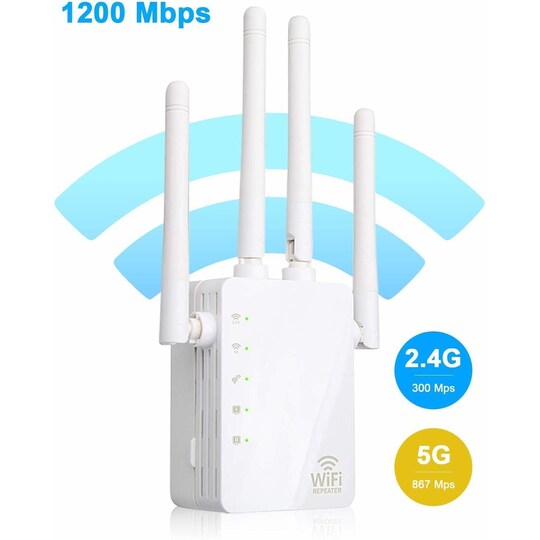 Wifi Extender / / AP 1.2 Gbit / s Band | Elgiganten