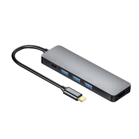 USB-C Multiport-adapter med USB3.0 og 4K HDMI | Elgiganten