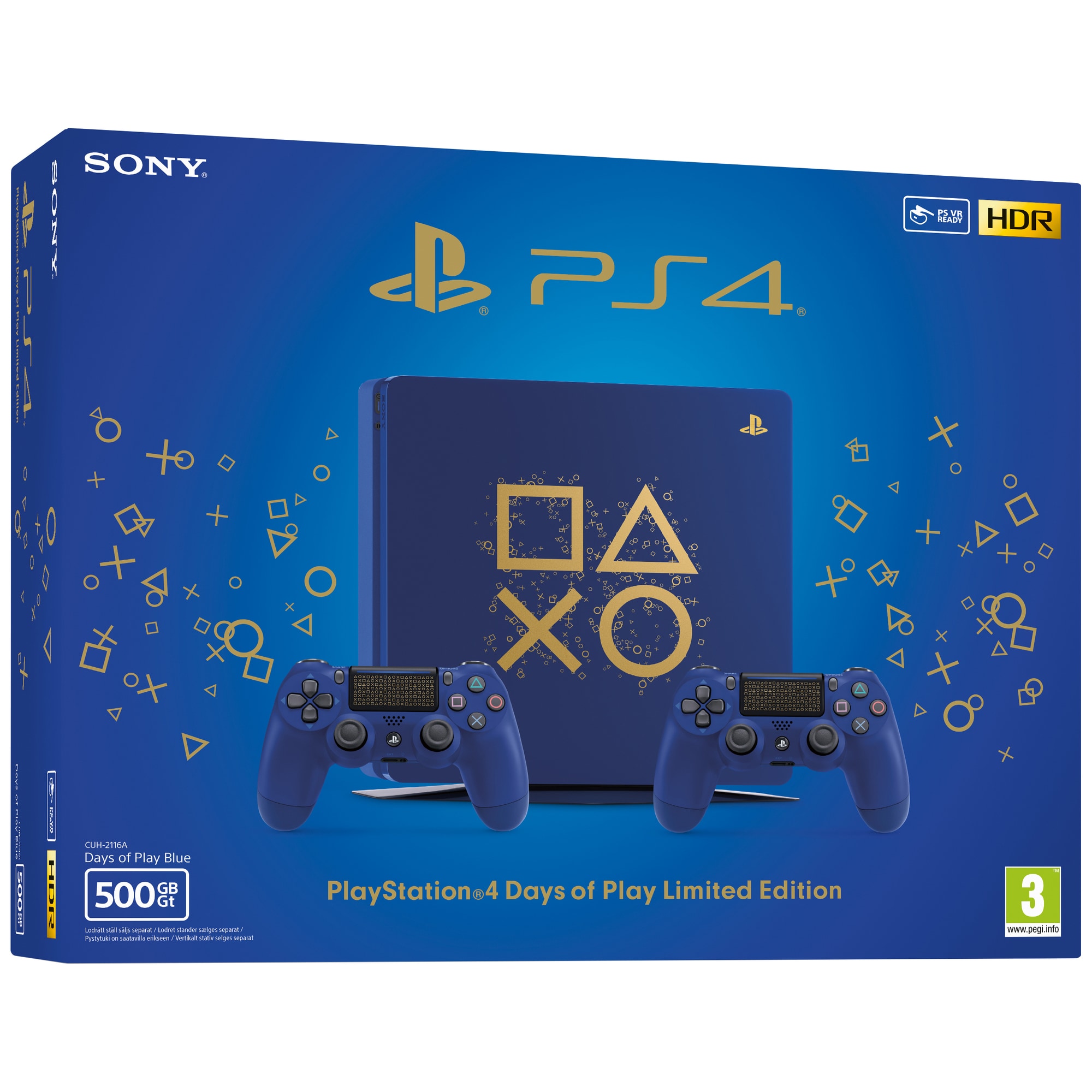 PlayStation 4 Days Of Play Limited Edition 500 GB | Elgiganten
