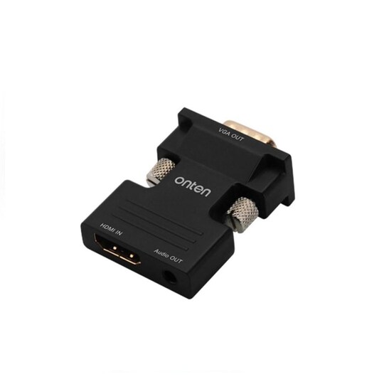 HDMI til VGA adapter med lydudgang | Elgiganten