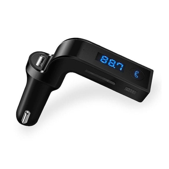 Bluetooth-adapter / USB-oplader til bilen med indbygget håndfri | Elgiganten