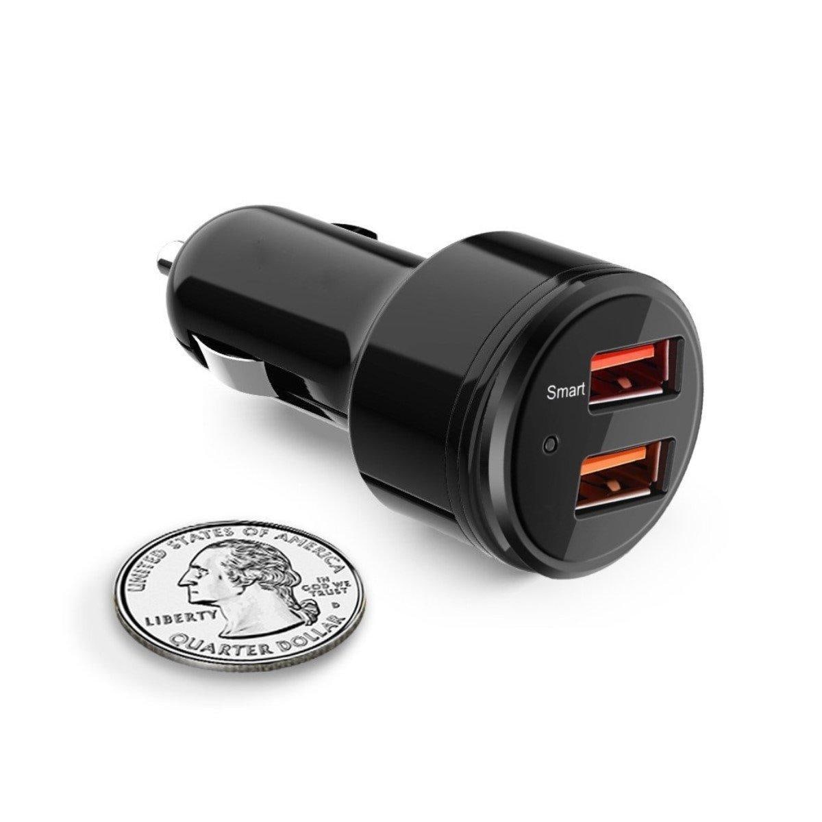Dobbelt USB-oplader til bilen med Quick Charge 3.0 | Elgiganten