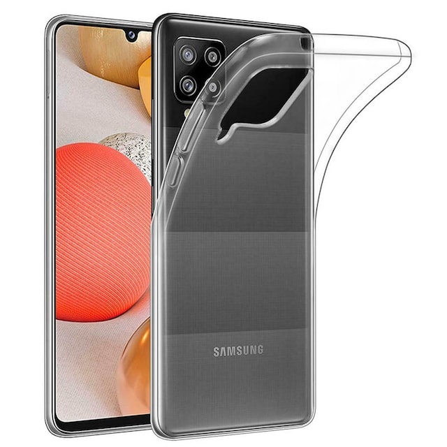 Silikone cover gennemsigtig Samsung Galaxy A42