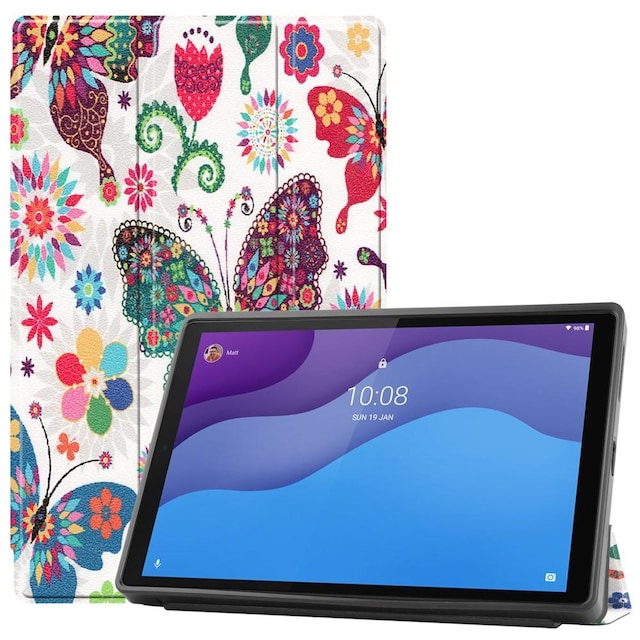 Trifoldet stativetui til Lenovo Tab M10 HD Gen 2 - Butterfly