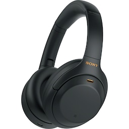 Sony trådløse around-ear høretelefoner WH-1000XM4 (sort)