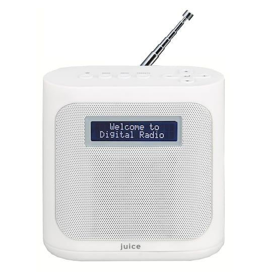 Juice Mini bærbar radio SJUMWH14E - hvid | Elgiganten