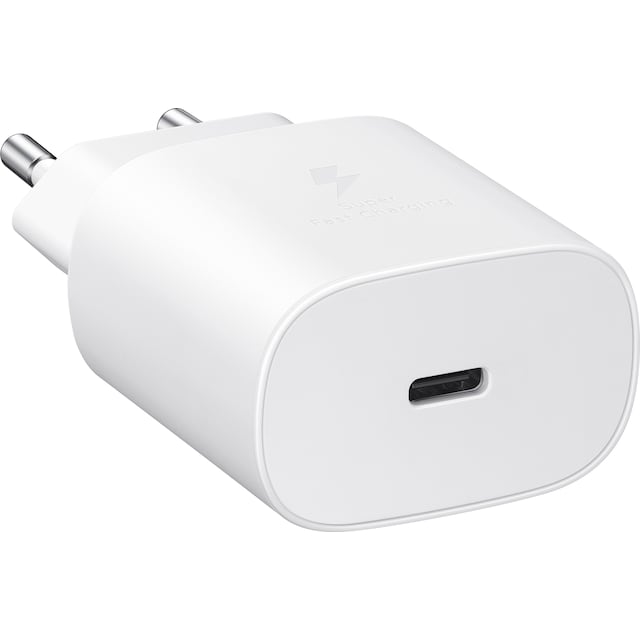 Samsung 25W USB-C Fast Charging vægoplader (hvid)