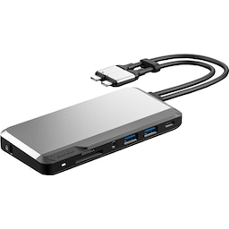 Alogic Dual USB-C Super 10-i-1 dock