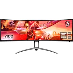 AOC AGON AG493UCX 49" gaming skærm