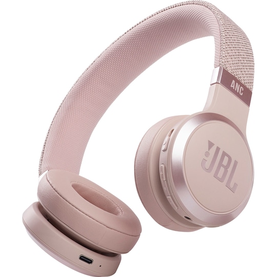 JBL LIVE 460NC trådløse on-ear høretelefoner (rose) | Elgiganten