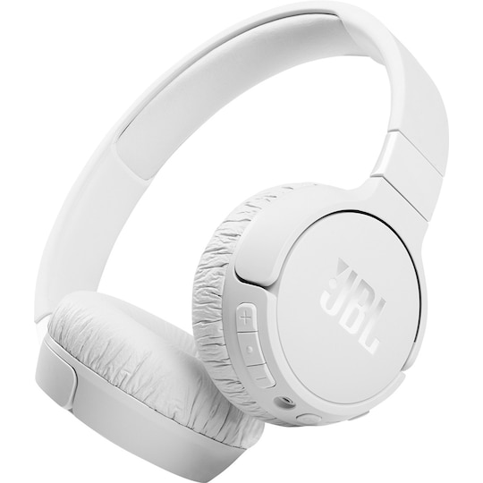 JBL Tune 660NC trådløse on-ear høretelefoner (hvid) | Elgiganten