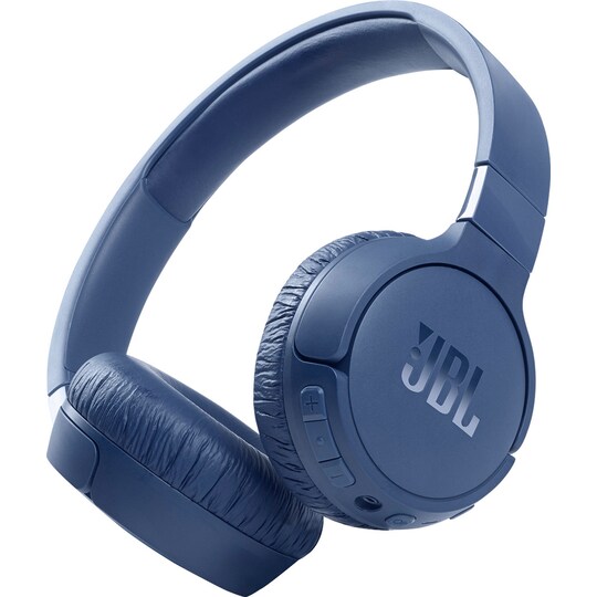 JBL Tune 660NC trådløse on-ear høretelefoner (blå) | Elgiganten