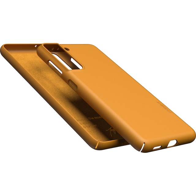Nudient Samsung Galaxy S21 Plus cover (saffron yellow)