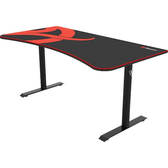 Arozzi Arena gaming skrivebord (sort/rød) | Elgiganten