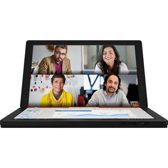 Lenovo ThinkPad X1 Fold Gen1 13,3" sammenfoldelig bærbar 512GB (sort) |  Elgiganten