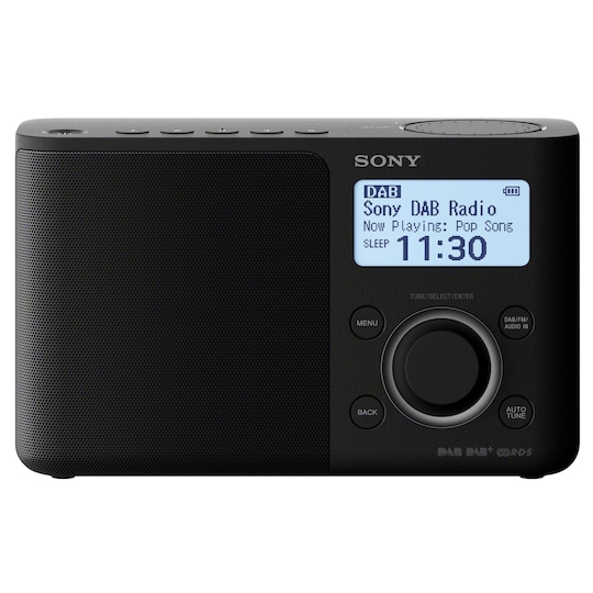 Sony DAB+ radio XDR-S61 (sort) | Elgiganten
