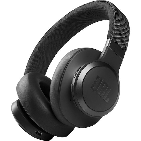 JBL LIVE 660NC trådløse around-ear høretelefoner (sort) | Elgiganten
