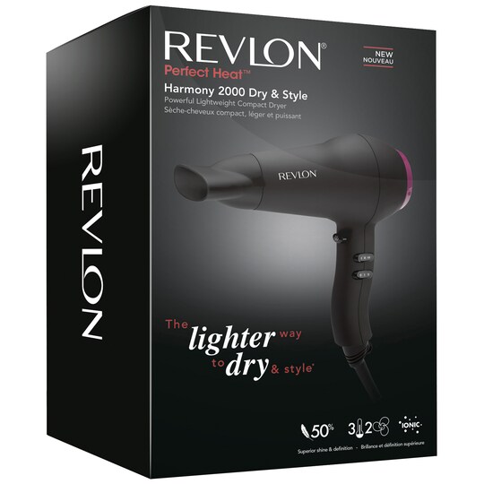Revlon Harmony 2000 Style & Dry hårtørrer RVDR5823E | Elgiganten