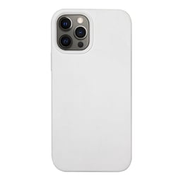 Silikone-etui designet til at arbejde med MagSafe til iPhone 12 Pro - White