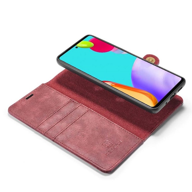 Wallet DG-Ming 2i1 Samsung Galaxy A52 5G  - rød