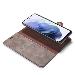 Wallet DG-Ming 2i1 Samsung Galaxy S21 Plus  - Grå